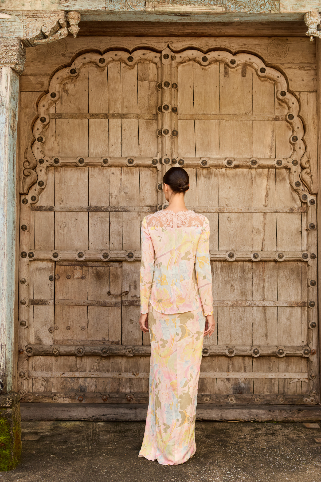 Tessa - Multi Light Pink Print