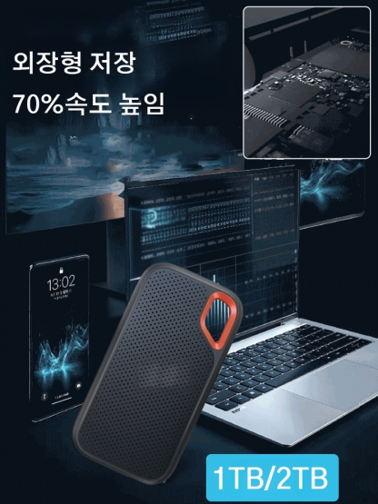 고속 외장형 솔리드 스테이트 드라이브