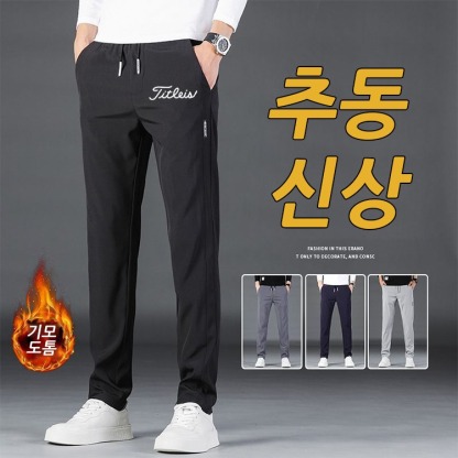  남성 밴딩 캐주얼 팬츠 