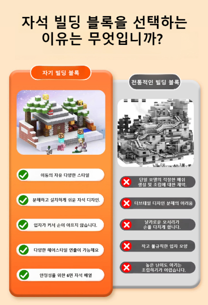 《세상은 너의 손안에》 다변자석 블록 장난감
