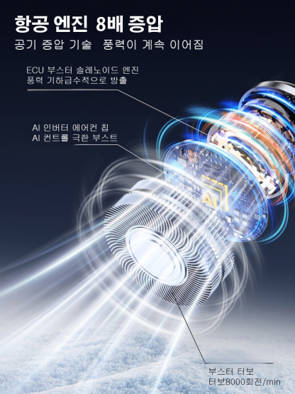 초소음 목걸이식 냉풍기