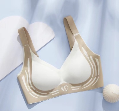 하트 양식 충돌색 볼륨 업  헴라인 브라