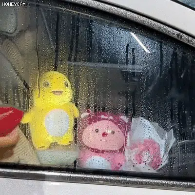 자동차 유리 맑아지는 유막 제거 마우스