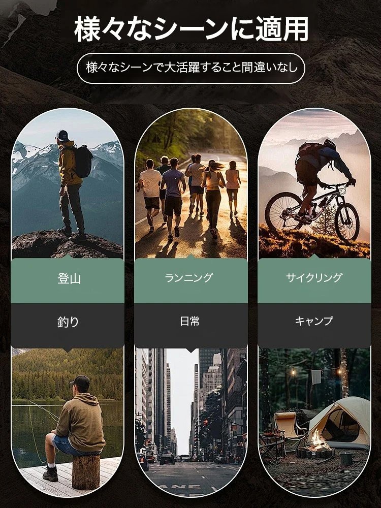 【90%のアウトドア愛好者が共に推薦】男女兼用防水アウトドアジャケット