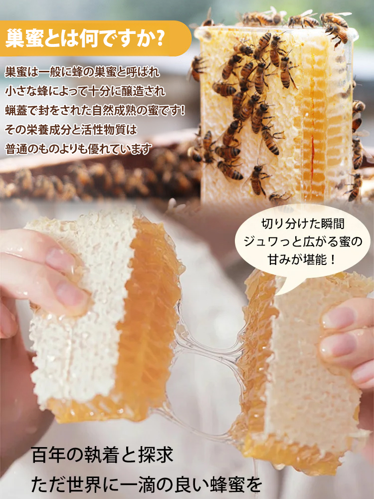 【二本松市製】噛んで食べる巣蜜