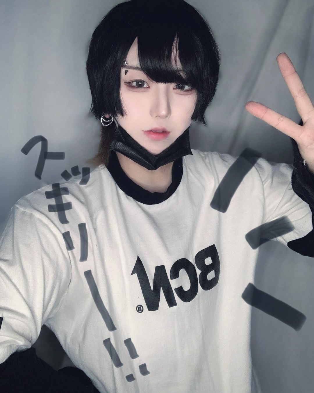 Wonababiナベシャツ 竹繊維素材（白、ファスナー無し）