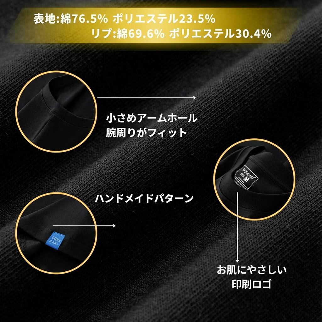 インナーが見えない ノースリーブ タンクトップ Tシャツ ゆったりフィット ボディライン出にくい クルーネック トップス 小さめネックライン＆アームホール カッコよい