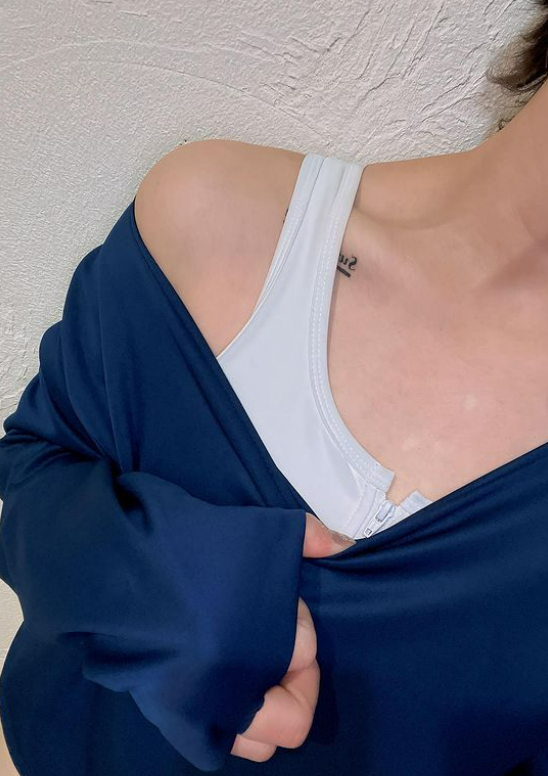 Wonababiナベシャツ 竹繊維素材（白、ファスナー付き）