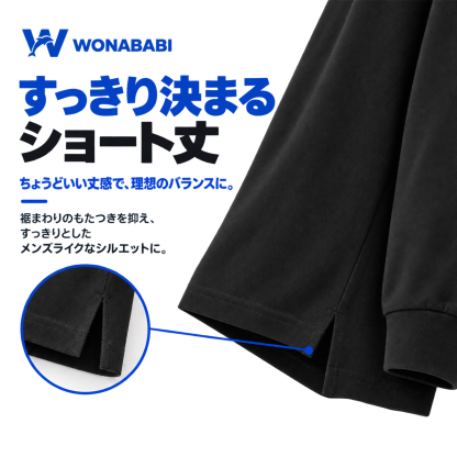 【2026年秋の新品】WONABABI ナベシャツ対応 スウェット メンズライク トランスマスキュリン・FTM向け 長袖Tシャツ ボーイッシュ