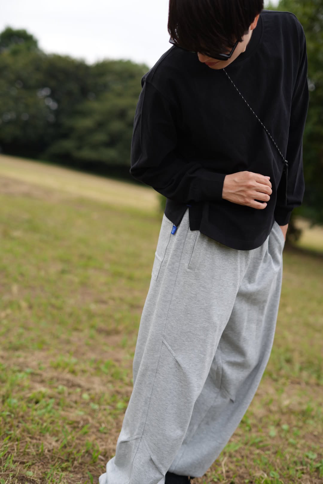 【2026年秋の新品】WONABABI ワイドストレート スウェットパンツ メンズライク マスキュリンシルエット ボーイッシュ FTM向け