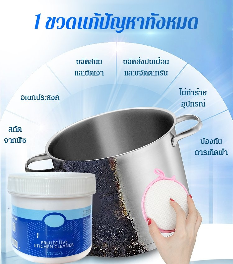 สิ่งประดิษฐ์การกำจัดคราบอันทรงพลัง สำหรับห้องครัว  ฮิดมากในติ๊กต๊อก