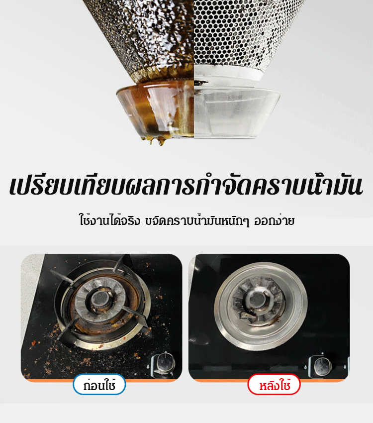 สิ่งประดิษฐ์การกำจัดคราบอันทรงพลัง สำหรับห้องครัว  ฮิดมากในติ๊กต๊อก