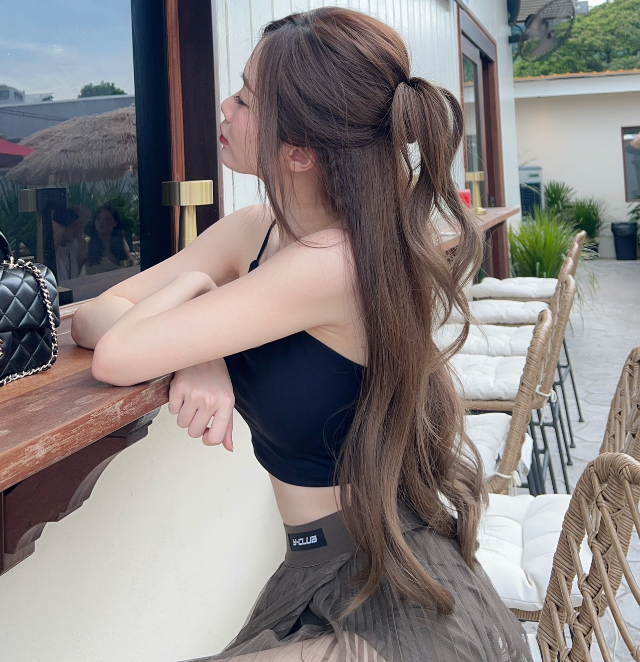 🇸🇬 MORIFIT Basic Black Bra Top