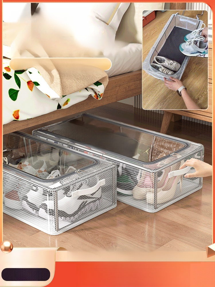 กล่องเก็บของกันฝุ่นกันชื้นแบบพับได้ 