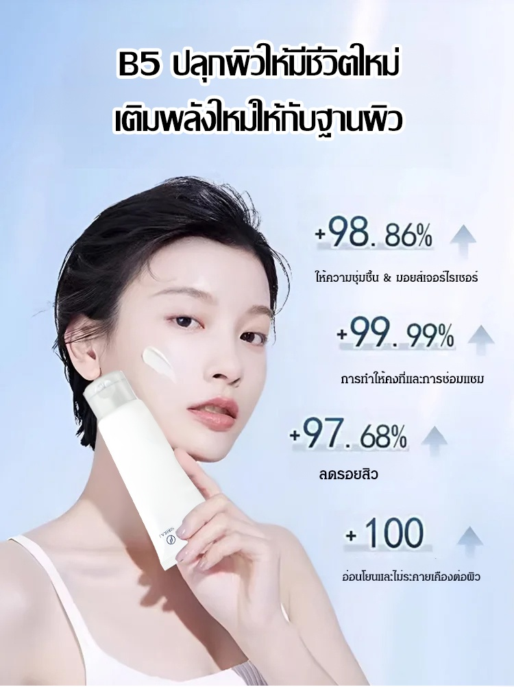 【ครีมให้ความชุ่มชื้นพร้อมช่วยลดรอยสิว】วิตามินบี5