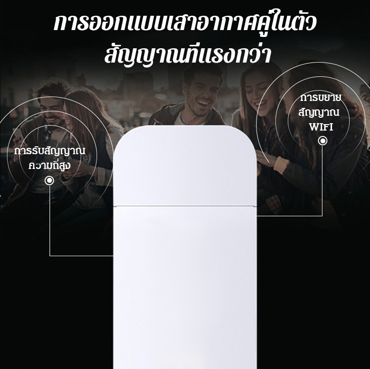 พ็อกเก็ตไวไฟ ไม่ต้องเสียบการ์ด