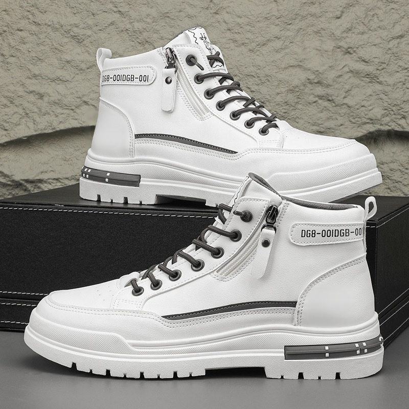 รองเท้าบู๊ททำงานพื้นหนากันลื่น