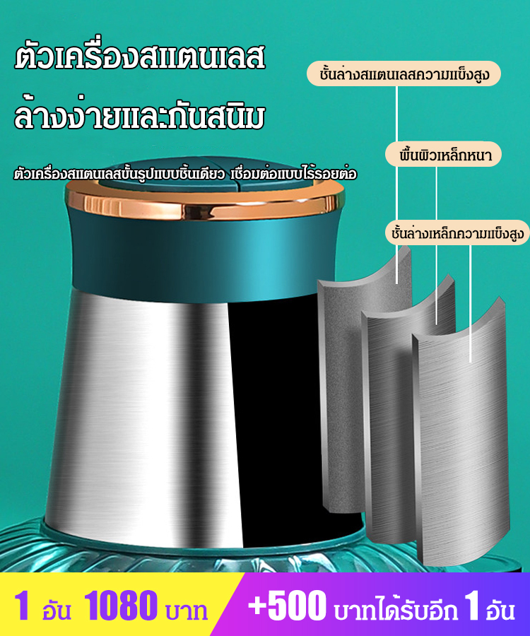 เครื่องบดเนื้อไฟฟ้าสแตนเลส