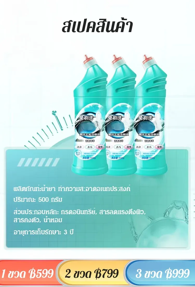 【ขจัดคราบสกปรกอย่างแรง】น้ำยาทำความสะอาดอเนกประสงค์