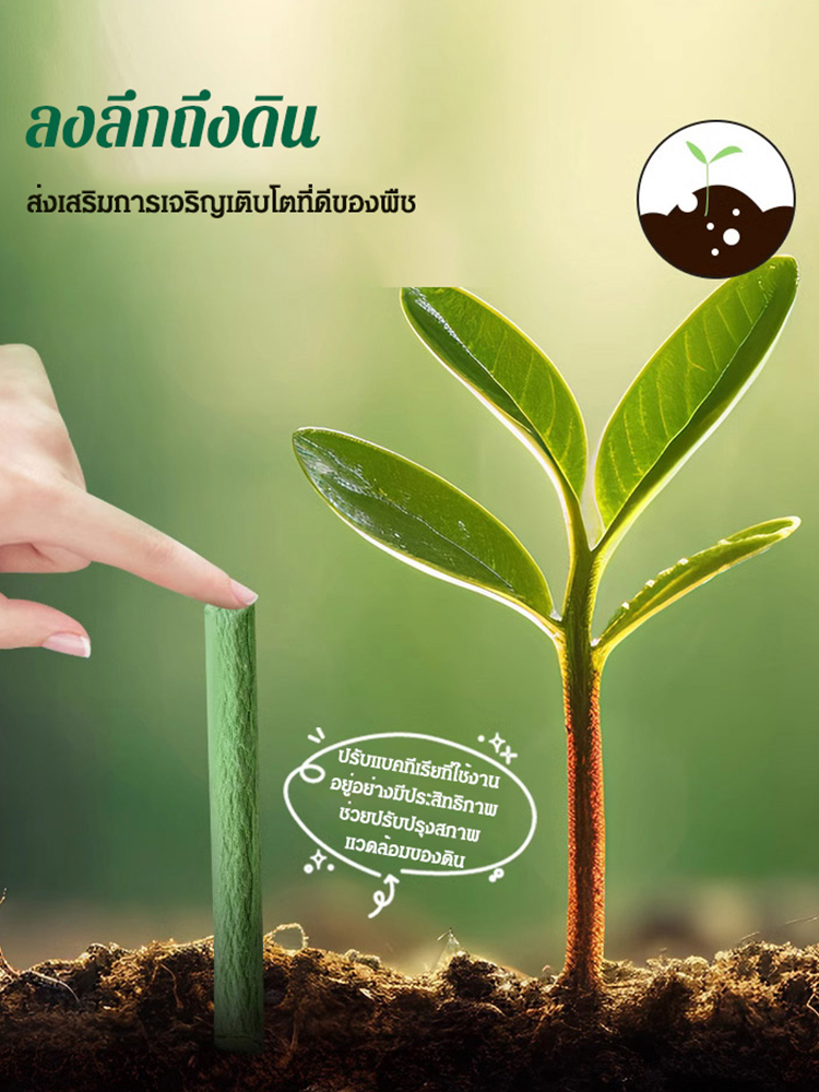 แท่งสารอาหารเสริมพืชสําหรับผักและผลไม้