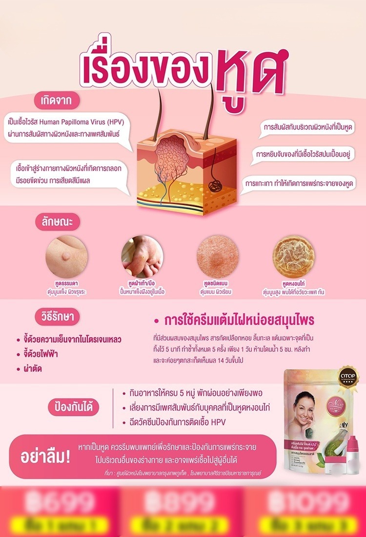 ชุดแต้มไฝและลดฝ้า