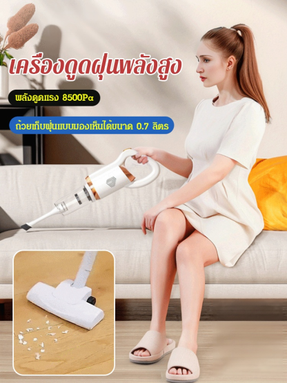 เครื่องดูดฝุ่นกำจัดไรพลังสูงในครัวเรือน