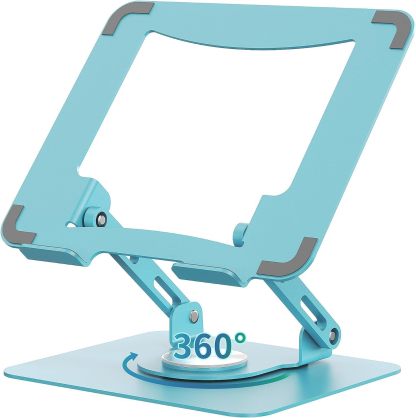 ขาตั้งโน๊ตบุ๊คโลหะเหล็กคาร์บอน หมุนได้ 360 องศา