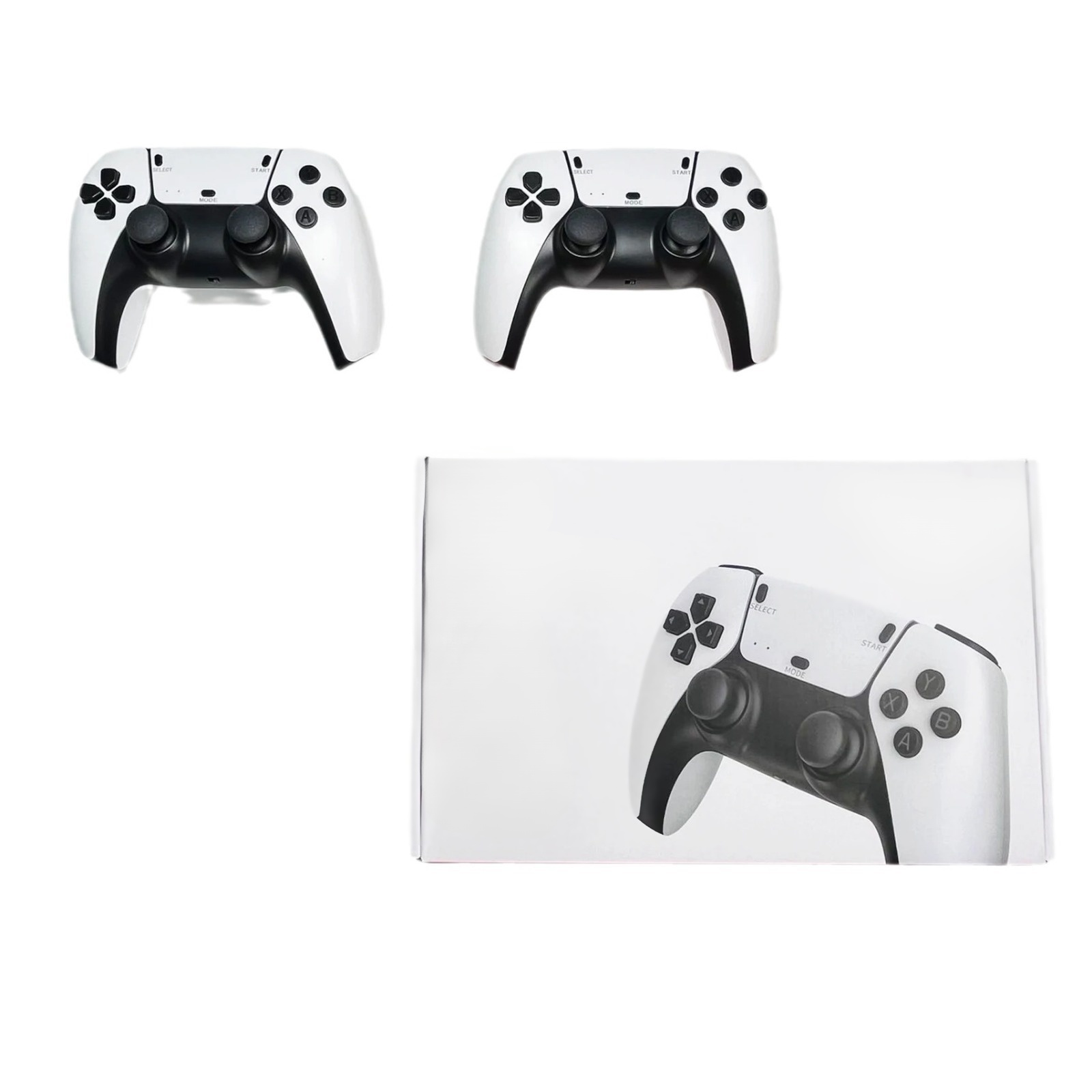 เครื่องเล่นวิดีโอเกม-พร้อมด้ามจับคู่