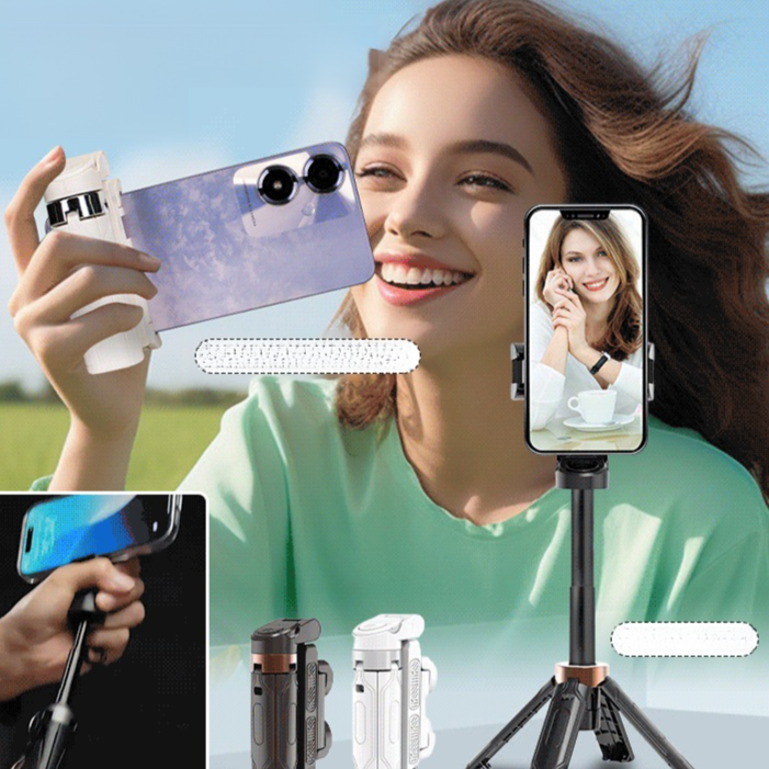 ที่วางมือถือไม้เซลฟี่บลูทูธขนาดเล็กหมุนได้360องศา