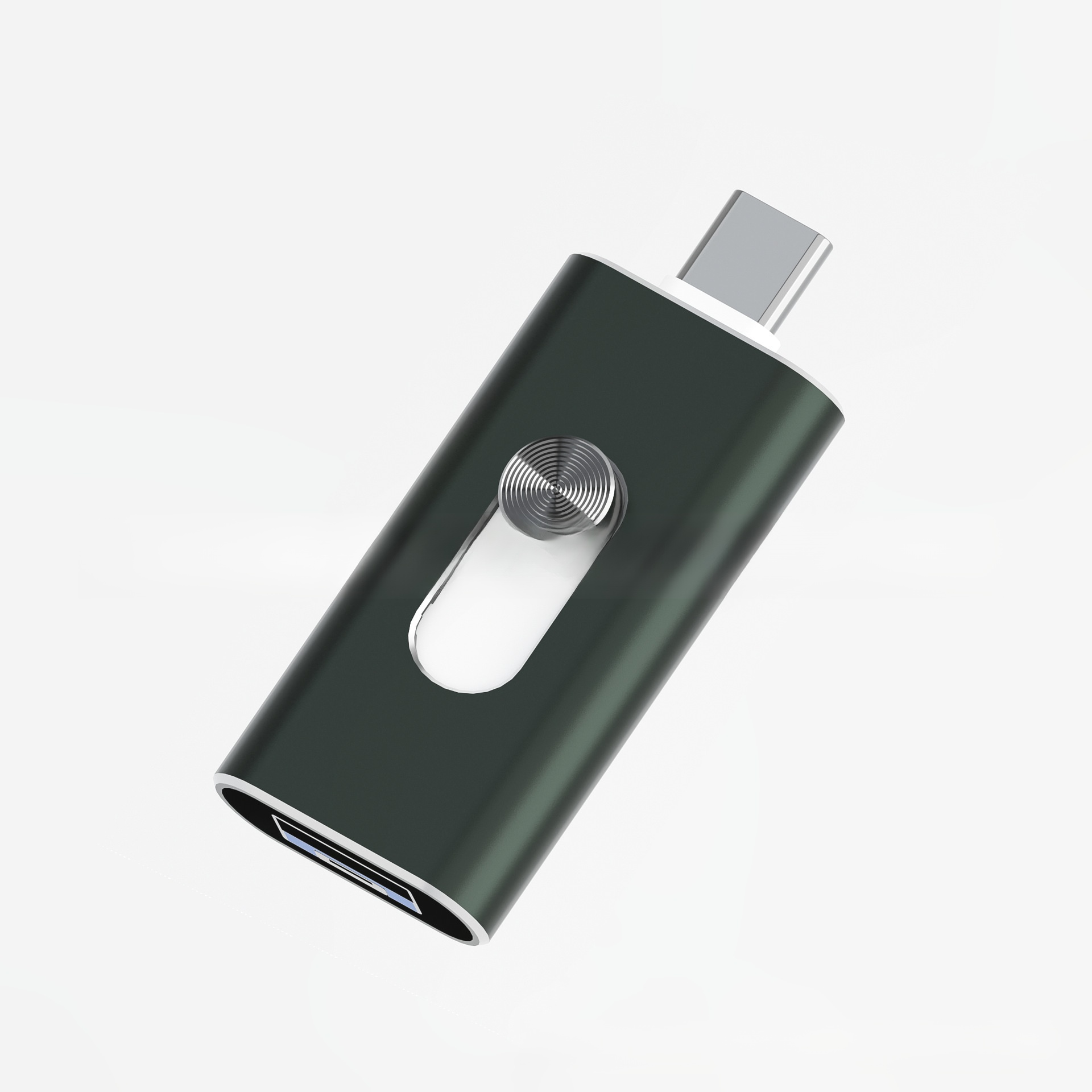 แฟลชไดรฟ์ขยายหน่วยความจำโทรศัพท์มือถือแบบ 3 อิน1ที่สามารถสำรองข้อมูลทุกที่ทุกเวลา