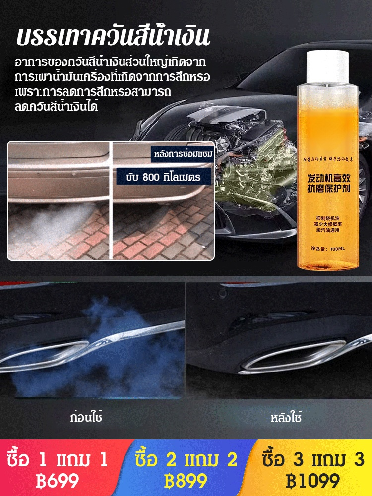 น้ำมันหล่อลื่นเครื่องยนต์ ป้องกันการสึกหรอ
