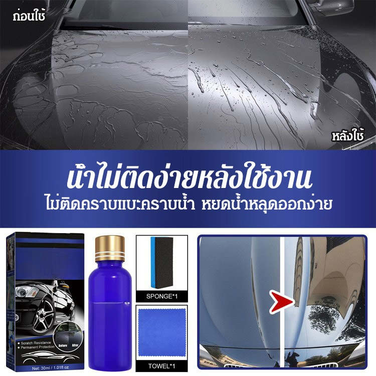 น้ำยาเคลือบสีรถซ่อมแซมพลาสติกภายในรถ