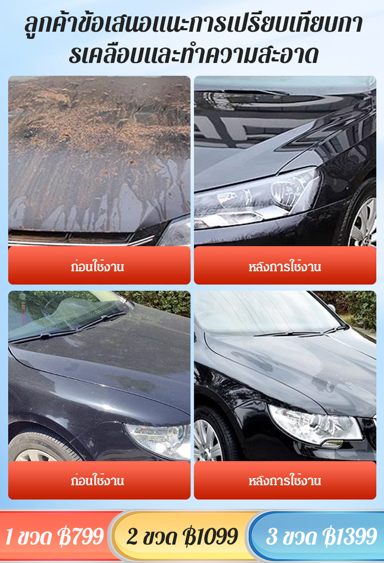 [น้ำยานำเข้า] น้ำยาล้างรถผสมแว๊กซ์ในร้าน 4S