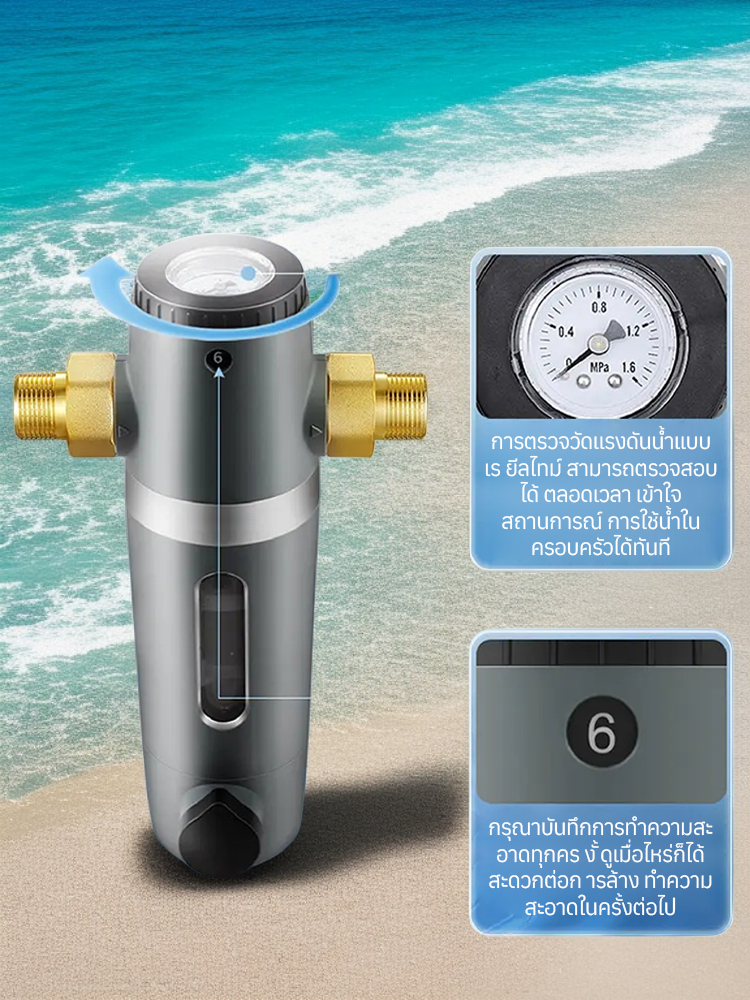 เครื่องกรองน้ำในครัวกลาง