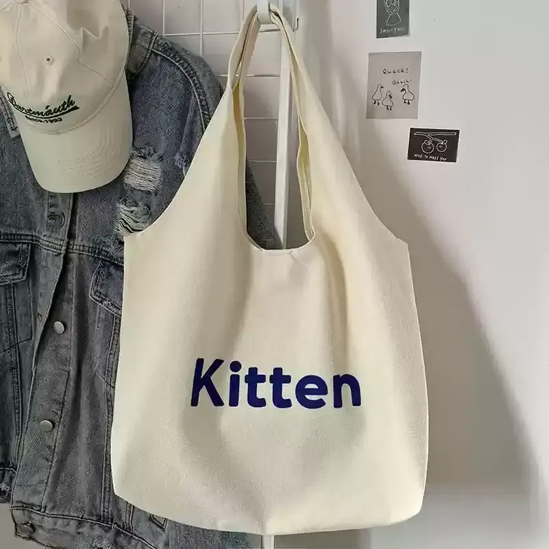 春のピクニック用 愛犬・愛猫写真カスタムトートバッグ