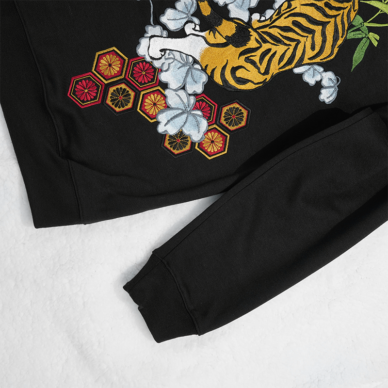 「重工刺繡-特別限定版」カスタマイズされたテキストが入った刺繍入りジャケット-welikecustom-MJ