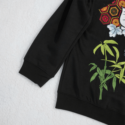 「重工刺繡-特別限定版」カスタマイズされたテキストが入った刺繍入りジャケット-welikecustom-MJ