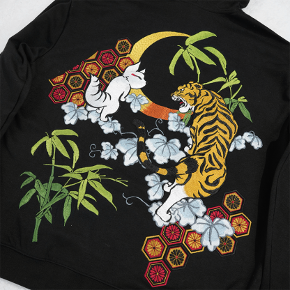 「重工刺繡-特別限定版」カスタマイズされたテキストが入った刺繍入りジャケット-welikecustom-MJ