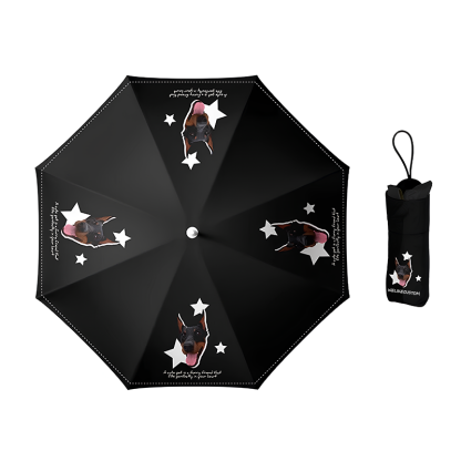「My Star」カスタマイズペット写真晴雨傘-welikecustom-MJ