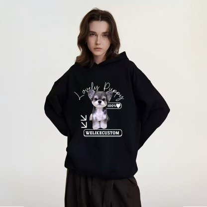 満足度100% ペット写真プリントTシャツ・スウェット・パーカー-welikecustom-MJ