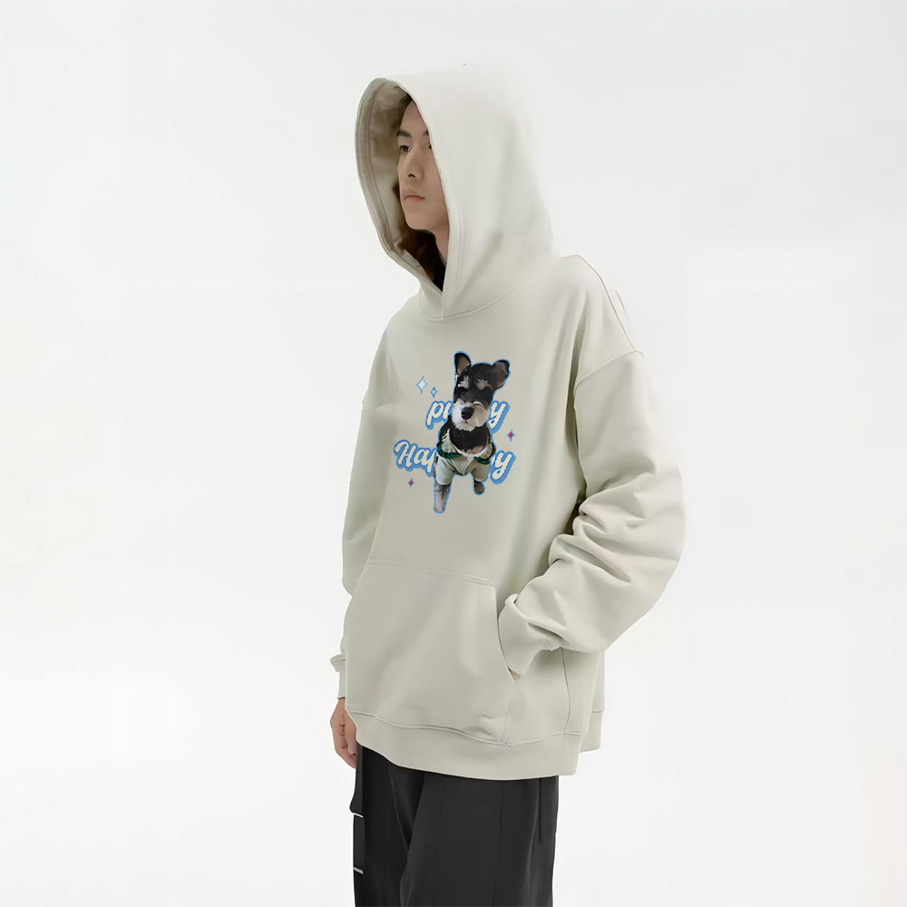 オリジナルペット写真入り 春夏トレンドTシャツ・スウェット・パーカー-welikecustom-MJ