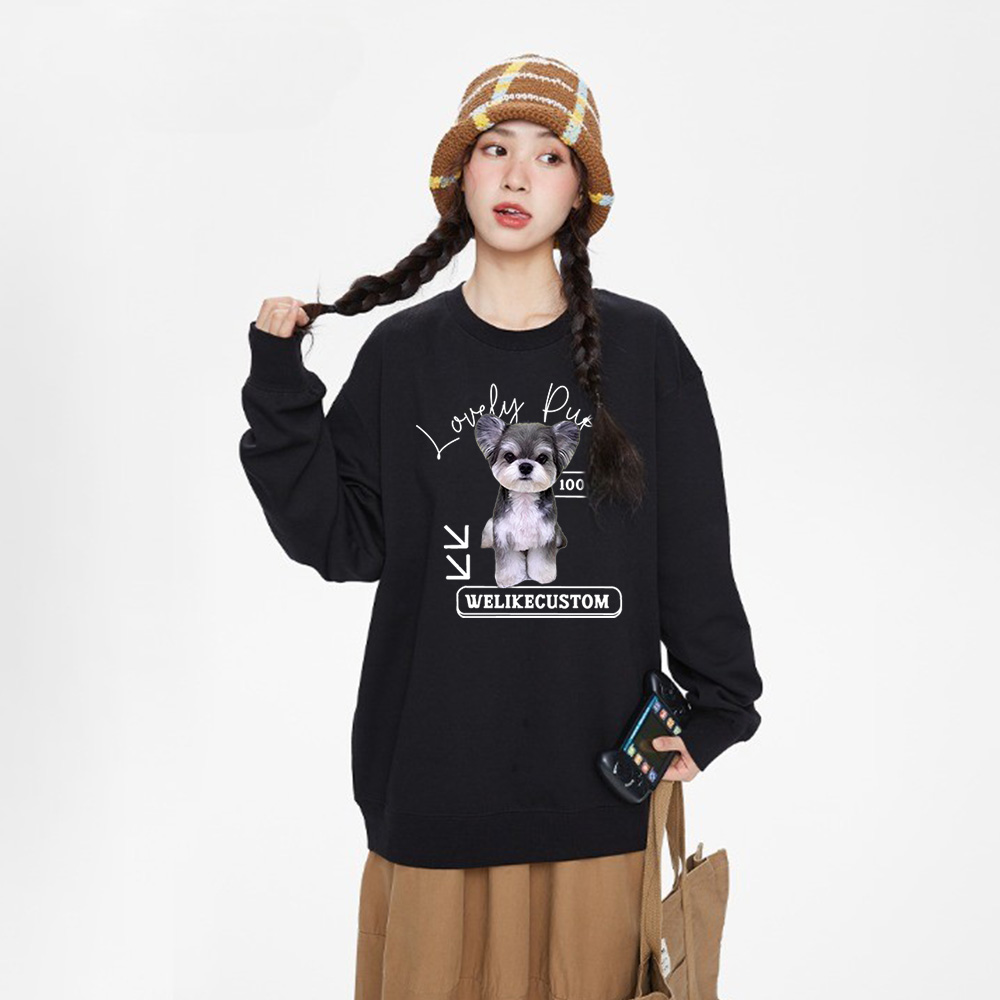 満足度100% ペット写真プリントTシャツ・スウェット・パーカー-welikecustom-MJ