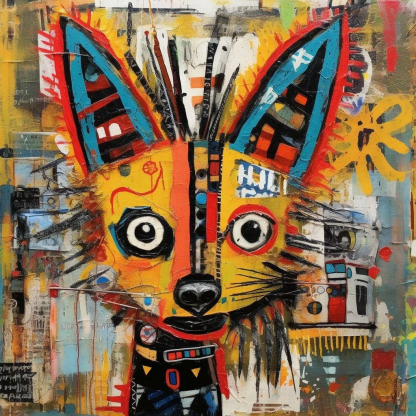 ダークメカニカル風 ペット肖像画-welikecustom-MJ