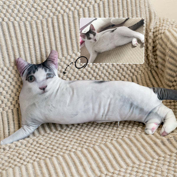 醜いペットの枕 カスタム 3D ペット肖像画 クッション-welikecustom-MJ