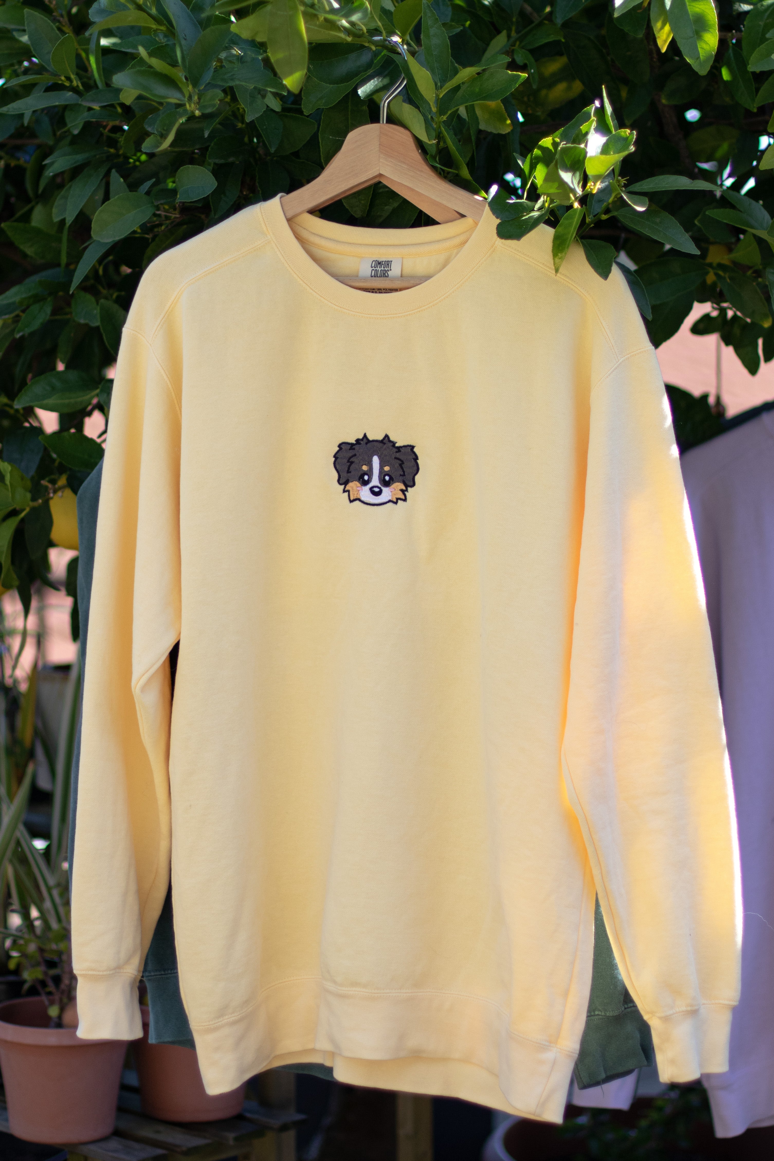 カスタム刺繡漫画ペットポートレートTシャツ、トレーナー、パーカ-welikecustom-MJ