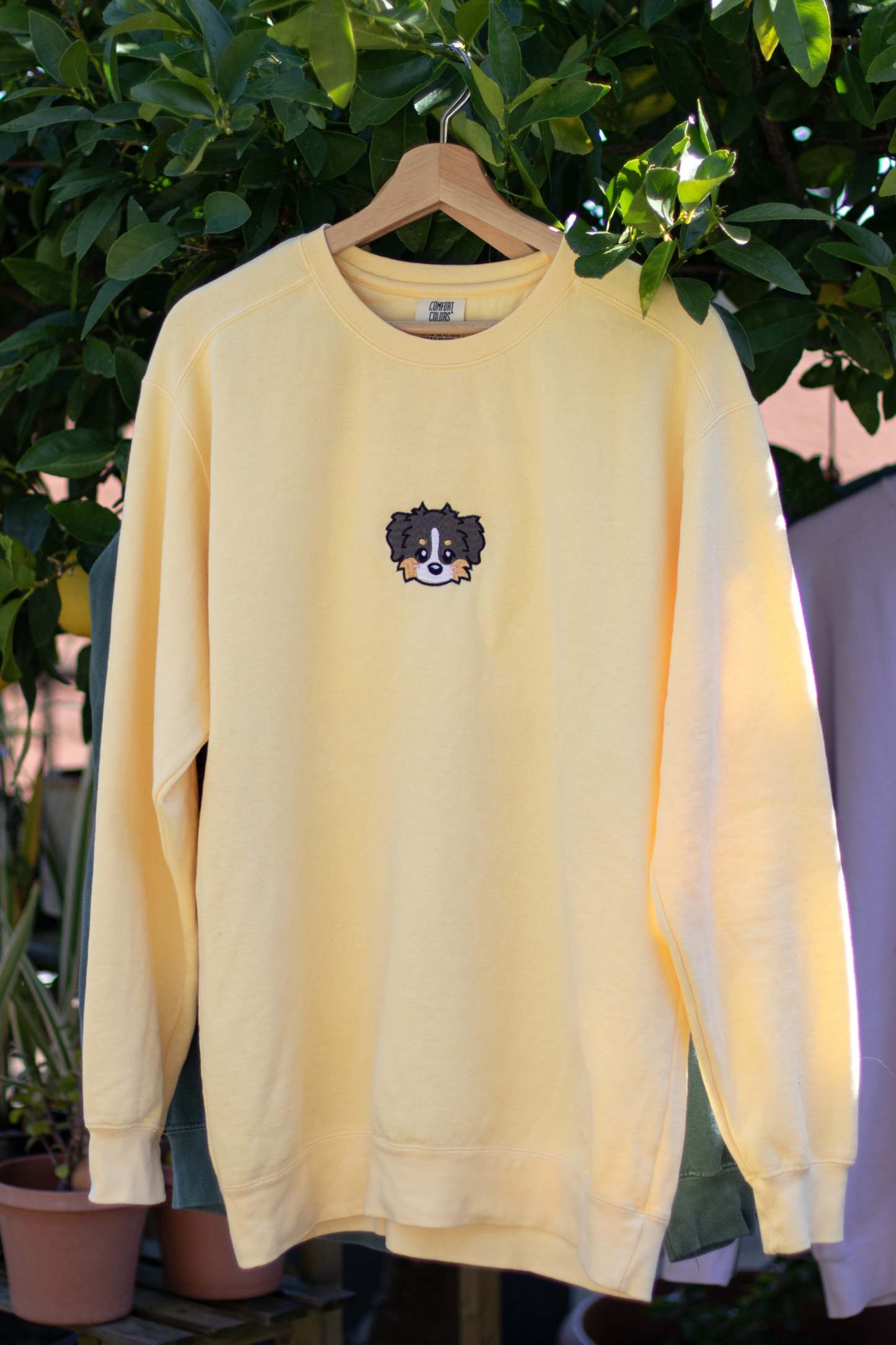 カスタム刺繡漫画ペットポートレートTシャツ、トレーナー、パーカ-welikecustom-MJ