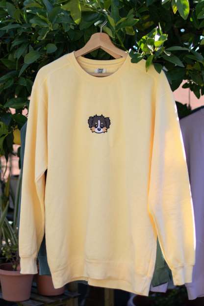 カスタム刺繡漫画ペットポートレートTシャツ、トレーナー、パーカ-welikecustom-MJ