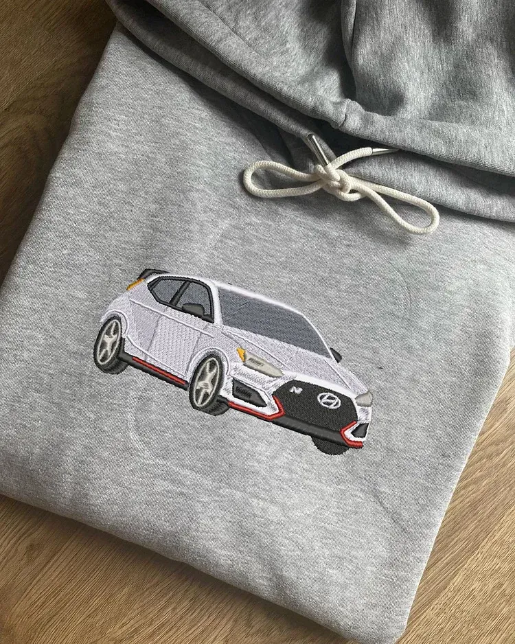 カスタムカー刺繍パーカー、車好きへのギフト-welikecustom-MJ