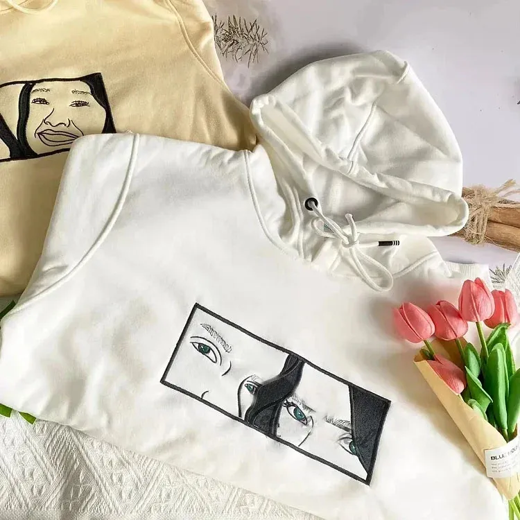 アートアイズ刺繍Tシャツ、スウェットシャツ、パーカー-welikecustom-MJ