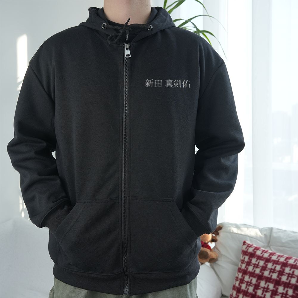 「重工刺繡-特別限定版」カスタマイズされたテキストが入った刺繍入りジャケット-welikecustom-MJ